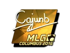 Sticker | cajunb (Gold) | MLG Columbus 2016
