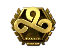Sticker | Cloud9 (Gold) | London 2018