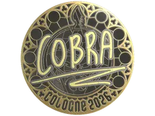Sticker | cobra (Gold) | Cologne 2026