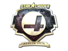 Sticker | CR4ZY (Gold) | Berlin 2019