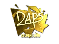 Sticker | daps (Gold) | Cologne 2016