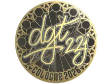 Sticker | dgt (Gold) | Cologne 2026