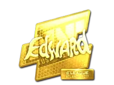 Sticker | Edward (Gold) | Atlanta 2017