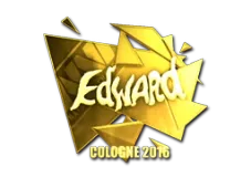Sticker | Edward (Gold) | Cologne 2016