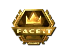 Sticker | FACEIT (Gold) | London 2018