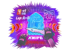 Sticker | First Lap (Holo)