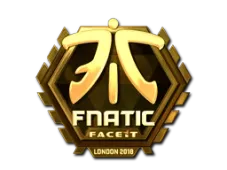 Sticker | Fnatic (Gold) | London 2018