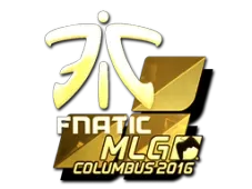 Sticker | Fnatic (Gold) | MLG Columbus 2016