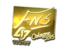 Sticker | FNS (Gold) | Cologne 2015