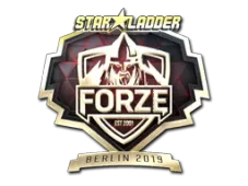 Sticker | forZe eSports (Gold) | Berlin 2019