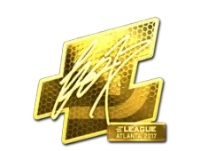 Sticker | fox (Gold) | Atlanta 2017