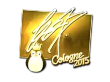 Sticker | fox (Gold) | Cologne 2015