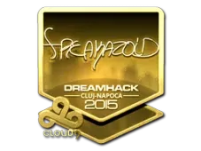 Sticker | freakazoid (Gold) | Cluj-Napoca 2015