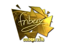 Sticker | friberg (Gold) | Cologne 2016