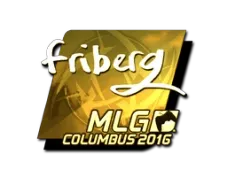 Sticker | friberg (Gold) | MLG Columbus 2016