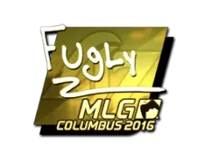 Sticker | FugLy (Gold) | MLG Columbus 2016