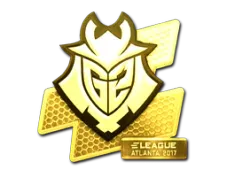 Sticker | G2 Esports (Gold) | Atlanta 2017