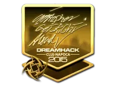 Sticker | GeT_RiGhT (Gold) | Cluj-Napoca 2015