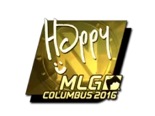 Sticker | Happy (Gold) | MLG Columbus 2016
