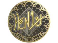 Sticker | HEN1 (Gold) | Cologne 2026