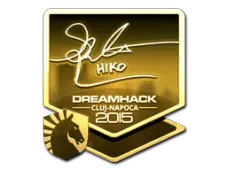 Sticker | Hiko (Gold) | Cluj-Napoca 2015