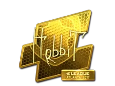Sticker | Hobbit (Gold) | Atlanta 2017