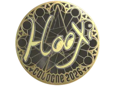 Sticker | HooXi (Gold) | Cologne 2026
