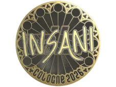 Sticker | insani (Gold) | Cologne 2026