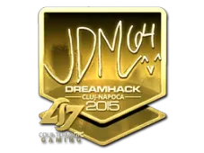 Sticker | jdm64 (Gold) | Cluj-Napoca 2015