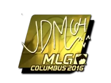 Sticker | jdm64 (Gold) | MLG Columbus 2016