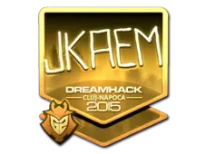 Sticker | jkaem (Gold) | Cluj-Napoca 2015
