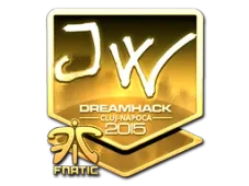 Sticker | JW (Gold) | Cluj-Napoca 2015