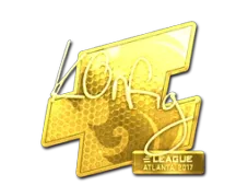 Sticker | k0nfig (Gold) | Atlanta 2017