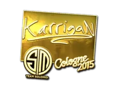 Sticker | karrigan (Gold) | Cologne 2015