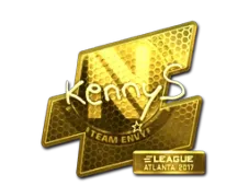 Sticker | kennyS (Gold) | Atlanta 2017
