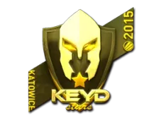 Sticker | Keyd Stars (Gold) | Katowice 2015