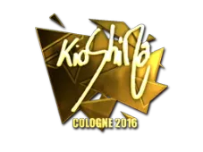 Sticker | kioShiMa (Gold) | Cologne 2016