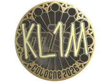 Sticker | kl1m (Gold) | Cologne 2026