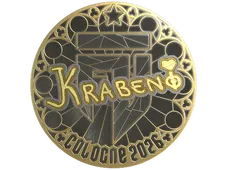 Sticker | Krabeni (Gold) | Cologne 2026