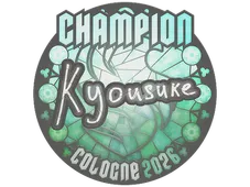 Sticker | kyousuke (Champion) | Cologne 2026
