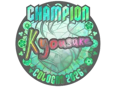 Sticker | kyousuke (Holo, Champion) | Cologne 2026