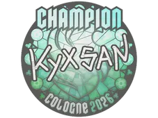Sticker | kyxsan (Champion) | Cologne 2026