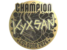 Sticker | kyxsan (Gold, Champion) | Cologne 2026