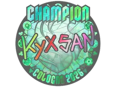 Sticker | kyxsan (Holo, Champion) | Cologne 2026