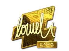Sticker | loWel (Gold) | Atlanta 2017