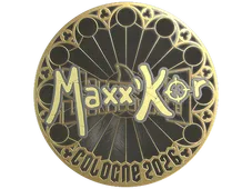 Sticker | maxxkor (Gold) | Cologne 2026