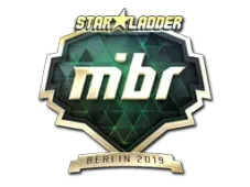 Sticker | MIBR (Gold) | Berlin 2019