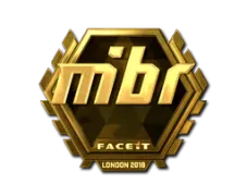 Sticker | MIBR (Gold) | London 2018