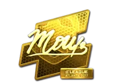 Sticker | mou (Gold) | Atlanta 2017