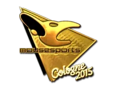 Sticker | mousesports (Gold) | Cologne 2015